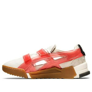 Onitsuka Tiger �I�j�c�J�^�C�K�[ �����Y �X�j�[�J�[ �yOnitsuka Tiger Big Logo Runner Sandal White/Red 1183A582-107�z �T�C�Y US_8.5(26.5cm)