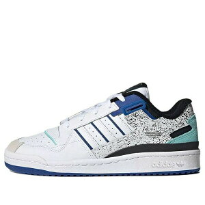 adidas �A�f�B�_�X �����Y �X�j�[�J�[ �t�H�[���� �yadidas Forum Exhibit Low 'Tropical Vibes - White' GY4670�z �T�C�Y US_7.5(25.5cm)