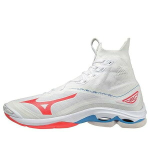 Mizuno �~�Y�m �����Y �X�j�[�J�[ �yMizuno Wave Lightning Neo 'White French Blue' V1GA200225�z �T�C�Y US_5(23.0cm)