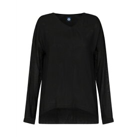 【送料無料】 ノースセール レディース Tシャツ トップス T-shirts Black