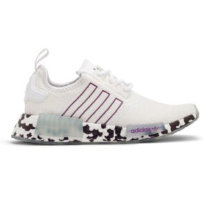 adidas AfB_X fB[X Xj[J[ yadidas NMD R1 Active Purple Spotted (Women's)z TCY US_7.5(24.5cm) Cloud White/Active Purple/Cloud White
