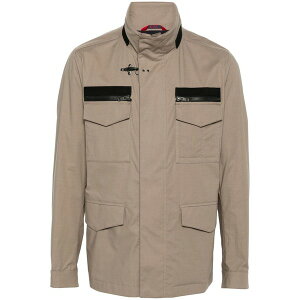 �t�F�C �����Y �W���P�b�g���u���]�� �A�E�^�[ Multi-pocket field jacket Brown