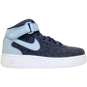 Nike �i�C�L ���f�B�[�X �X�j�[�J�[ �yNike Air Force 1 Mid '07 Leather PRM Midnight Navy (Women's)�z �T�C�Y US_7(24.0cm) Midnight Navy