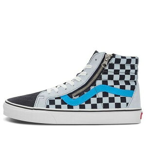 Vans �o���Y �����Y �X�j�[�J�[ �yVans SK8-HI Reissue Side Zip 'BLACK WHITE' VN0007NZ9KM�z �T�C�Y US_M_3.5