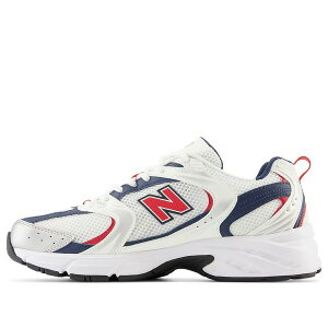 New Balance �j���[�o�����X �����Y �X�j�[�J�[ �yNew Balance 530 'White Silver Navy' MR530LO�z �T�C�Y US_6(24.0cm)