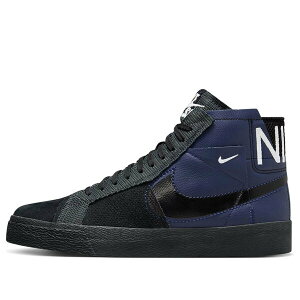 Nike iCL Y Xj[J[ yNike SB Blazer Mid Premium 'Black/Navy' FD5113-400z TCY US_7(25.0cm)
