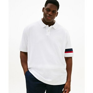 g~[ qtBK[ Y Vc gbvX Men's Big & Tall Short Sleeve Polo Shirt White