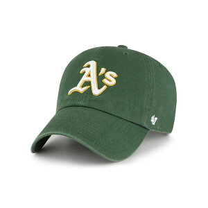 47uh Y Xq ANZT[ Men's Green Oakland Athletics Clean Up Adjustable Hat Green