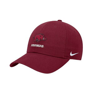 iCL Y Xq ANZT[ Men's Cardinal Arkansas Razorbacks 2025 On-Field Club Adjustable Hat Cardinal