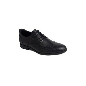 }[NWZtj[[N Y hXV[Y V[Y Howard Street Hands-Free Slip On Technology Wingtip Dress Oxfords Black grainy leather