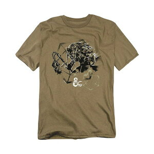 ���S�r�W���� �����Y T�V���c �g�b�v�X Men's Dungeons And Dragons Im On A Gnoll T-Shirt Safari green