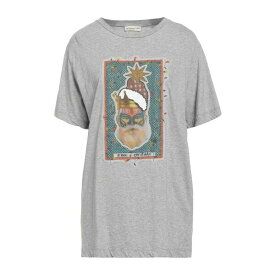 【送料無料】 エトロ レディース Tシャツ トップス T-shirts Grey