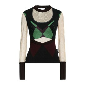 【送料無料】 マリーン セル レディース ニット&セーター アウター Sweaters Deep jade
