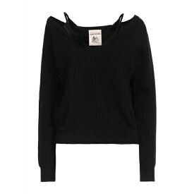 【送料無料】 セミクチュール レディース ニット&セーター アウター Sweaters Black
