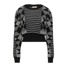 【送料無料】 ツインセット レディース ニット&セーター アウター Sweaters Black