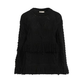 【送料無料】 セミクチュール レディース ニット&セーター アウター Sweaters Black