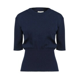【送料無料】 バイト スタジオズ レディース ニット&セーター アウター Sweaters Navy blue