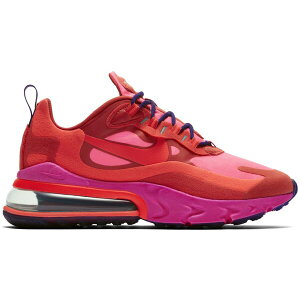 Nike �i�C�L ���f�B�[�X �X�j�[�J�[ �yNike Air Max 270 React Mystic Red (Women's)�z �T�C�Y US_8(25.0cm) Mystic Red/Pink Blast/Habanero Red/Bright Crimson