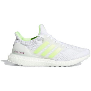 adidas �A�f�B�_�X ���f�B�[�X �X�j�[�J�[ �yadidas Ultra Boost 5.0 DNA Glow in the Dark White Signal Green (Women's)�z �T�C�Y US_5(22.0cm) Cloud White/Signal Green/Dash Grey