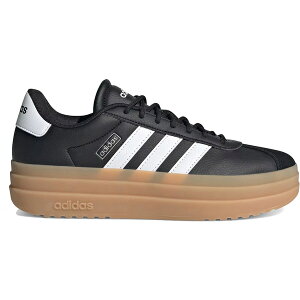 adidas �A�f�B�_�X ���f�B�[�X �X�j�[�J�[ �yadidas VL Court Bold Black Cloud White (Women's)�z �T�C�Y US_7(24.0cm) Core Black/Cloud White/Cyber Metallic