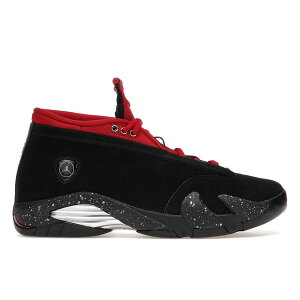 Jordan �W���[�_�� ���f�B�[�X �X�j�[�J�[ �yJordan 14 Retro Low Red Lipstick (Women's)�z �T�C�Y US_5.5(22.5cm) Black/Metallic Silver-Gym Red