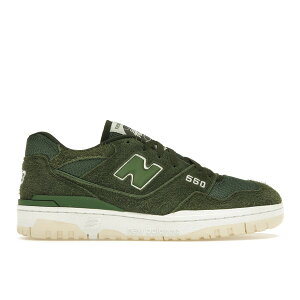New Balance �j���[�o�����X �����Y �X�j�[�J�[ �yNew Balance 550 Suede Nori�z �T�C�Y US_M_13 Nori/Kombu/Macadamia Nut