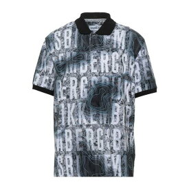 【送料無料】 ビッケンバーグス メンズ ポロシャツ トップス Polo shirts Black