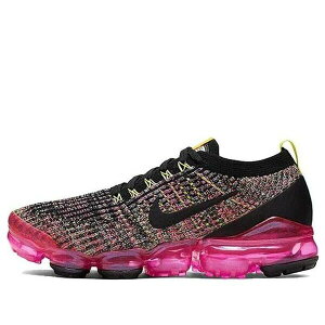 Nike �i�C�L ���f�B�[�X �X�j�[�J�[ �y(WMNS) Nike Air VaporMax Flyknit 3 'Black Pink Blast' AJ6910-006�z �T�C�Y US_6(23.0cm)