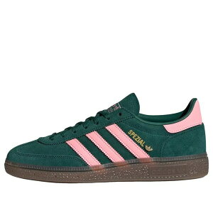 adidas �A�f�B�_�X ���f�B�[�X �X�j�[�J�[ �y(WMNS) adidas Handball Spezial 'Collegiate Green Pink Spark' IH1496�z �T�C�Y US_7.5(24.5cm)