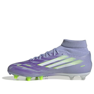 adidas �A�f�B�_�X ���f�B�[�X �X�j�[�J�[ �y(WMNS) adidas F50 League Mid-Cut FG 'Violet Tone Lucid Lemon Purple Rush' JI0012�z �T�C�Y US_6(23.0cm)