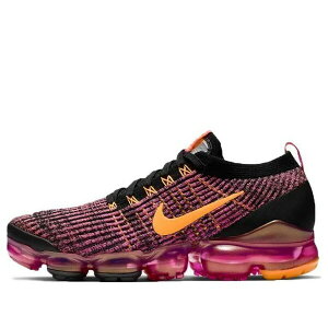 Nike �i�C�L ���f�B�[�X �X�j�[�J�[ �y(WMNS) Nike Air VaporMax Flyknit 3 'Fuchsia Orange' AJ6910-600�z �T�C�Y US_8.5(25.5cm)