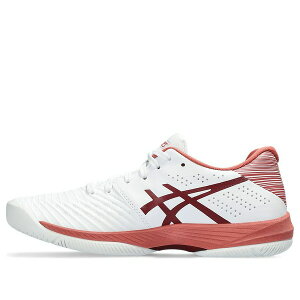 ASICS �A�V�b�N�X ���f�B�[�X �X�j�[�J�[ �y(WMNS) ASICS Solution Swift FF 'White Red' 1042A197-106�z �T�C�Y US_9.5(26.5cm)