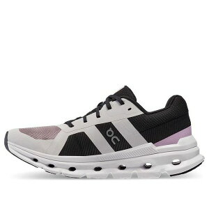 On Running �I�� �����j���O ���f�B�[�X �X�j�[�J�[ �y(WMNS) On Running Cloudrunner 'Heron Black White' 46.98641�z �T�C�Y US_7(24.0cm)