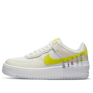 Nike �i�C�L ���f�B�[�X �X�j�[�J�[ �y(WMNS) Nike Air Force 1 Shadow SE 'Pale Ivory Light Zitron' DJ5197-100�z �T�C�Y US_W_12