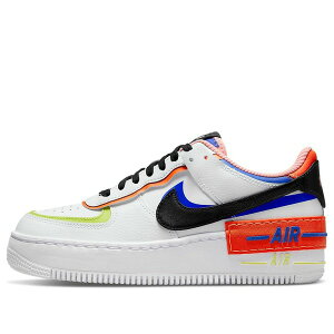 Nike �i�C�L ���f�B�[�X �X�j�[�J�[ �y(WMNS) Nike Air Force 1 Shadow 'White Multi' DV2186-100�z �T�C�Y US_6.5(23.5cm)