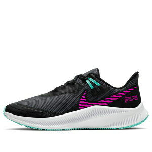 Nike �i�C�L ���f�B�[�X �X�j�[�J�[ �y(WMNS) Nike Quest 3 Shield 'Black Fire Pink Mist' CQ8893-010�z �T�C�Y US_7.5(24.5cm)