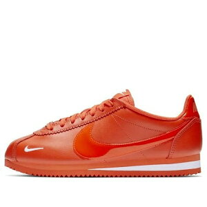 Nike �i�C�L ���f�B�[�X �X�j�[�J�[ �y(WMNS) Nike Classic Cortez Premium 'Team Orange' 905614-802�z �T�C�Y US_8(25.0cm)