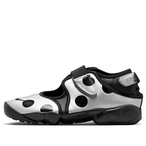 Nike �i�C�L ���f�B�[�X �X�j�[�J�[ �y(WMNS) Nike Air Rift 'Polka Dots Black Metallic Silver' IR1226-001�z �T�C�Y US_7(24.0cm)