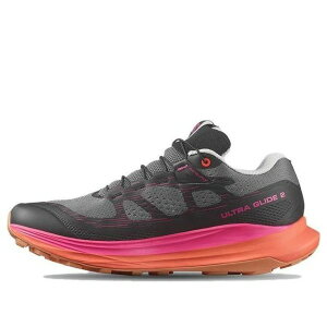 SALOMON �T������ ���f�B�[�X �X�j�[�J�[ �y(WMNS) SALOMON Ultra Glide 2 'Grey Orange' 473864�z �T�C�Y US_W_10.5
