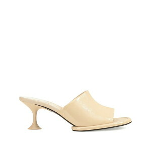�Z���W�I���b�V ���f�B�[�X �T���_�� �V���[�Y 60mm orb leather mules Neutrals