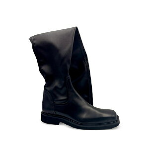 �O���G���� ���b�^ ���f�B�[�X �u�[�c �V���[�Y Square-toe over-the-knee boots Black