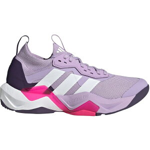 adidas �A�f�B�_�X ���f�B�[�X �X�j�[�J�[ �yadidas Rapidmove ADV 2 Powder Plum White Shock Pink (Women's)�z �T�C�Y US_9(26.0cm) Powder Plum/Cloud White/Shock Pink