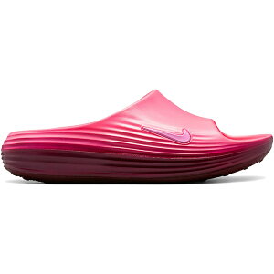 Nike �i�C�L ���f�B�[�X �X�j�[�J�[ �yNike ReactX Rejuven8 Slide Pink Spell Bordeaux (Women's)�z �T�C�Y US_W_12 Pink Spell/Bordeaux