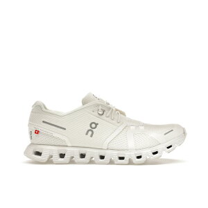 On �I�� ���f�B�[�X �X�j�[�J�[ �yOn Running Cloud 5 Undyed White (Women's)�z �T�C�Y US_5.5(22.5cm) White/Gum