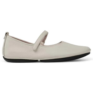 Camper �J���y�[�� ���f�B�[�X �X�j�[�J�[ �yCamper Right Ballerina Flat White (Women's)�z �T�C�Y EU_41(26.5cm) White