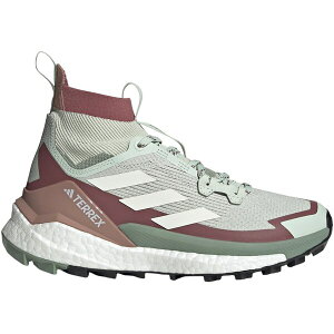 adidas �A�f�B�_�X ���f�B�[�X �X�j�[�J�[ �yadidas Terrex Free Hiker 2.0 Linen Green Off White Burgundy (Women's)�z �T�C�Y US_9.5(26.5cm) Linen Green/Off White/Burgundy