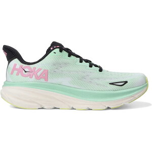 Hoka One One �z�J�I�l�I�l ���f�B�[�X �X�j�[�J�[ �yHoka One One Clifton 9 Mint Fluorite Snow Melt (Women's)�z �T�C�Y US_8(25.0cm) Mint Fluorite/Snow Melt