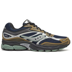 Saucony �T�b�J�j�[ �����Y �X�j�[�J�[ �ySaucony ProGrid Omni 9 Tomorrow, Meet Yesterday Pack Brown Navy�z �T�C�Y US_7(25.0cm) Brown/Navy