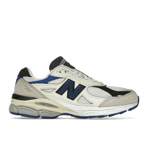 New Balance �j���[�o�����X �����Y �X�j�[�J�[ �yNew Balance 990v3 MiUSA White Blue�z �T�C�Y US_11(29.0cm) White/Blue