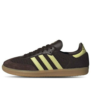 adidas �A�f�B�_�X ���f�B�[�X �X�j�[�J�[ �y(WMNS) adidas Samba OG 'Shadow Brown Powder Yellow' JR8167�z �T�C�Y US_6(23.0cm)